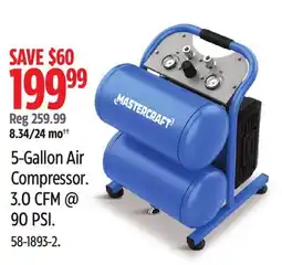 Canadian Tire 5-Gallon Air Compressor offer