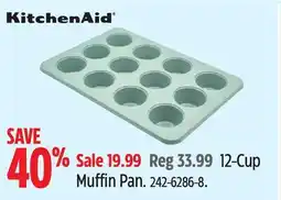 Canadian Tire KitchenAid 12-Cup Muffin Pan offer