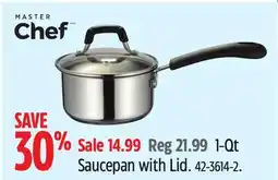 Canadian Tire Masterchef 1-Qt Saucepan with Lid offer