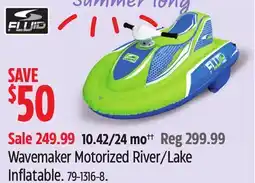 Canadian Tire Wavemaker Motorized River/Lake Inflatable offer