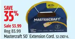 Canadian Tire Mastercraft 50' Extension Cord offer