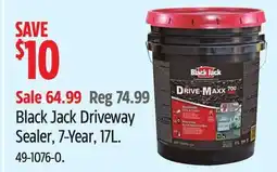 Canadian Tire Black Jack Driveway Sealer, 7-Year, 17L offer