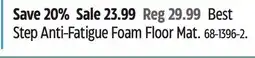 Canadian Tire For Living Best Step Anti-Fatigue Foam Floor Mat offer