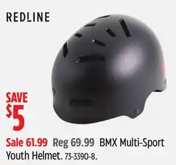 Canadian Tire Redline BMX Multi-Sport Youth Helmet offer