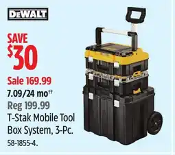 Canadian Tire T-Stak Mobile Tool Box System, 3-Pc offer