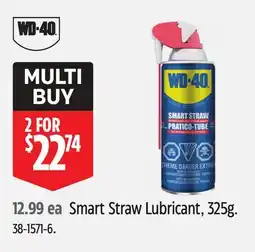 Canadian Tire Smart Straw Lubricant offer