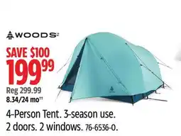 Canadian Tire 4-Person Tent offer