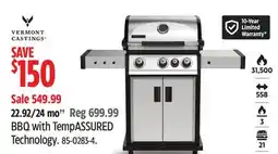 Canadian Tire BBQ with TempASSURED Technology offer