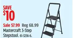 Canadian Tire Mastercraft 3-Step Steptool offer