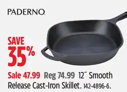 Canadian Tire 12 Smooth Release Cast-Iron Skillet offer