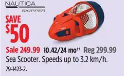 Canadian Tire Nautica Sea Scooter offer