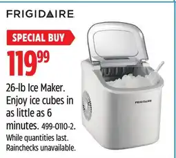 Canadian Tire 26-lb Ice Maker offer