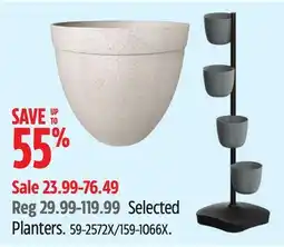 Canadian Tire Selected Planters offer