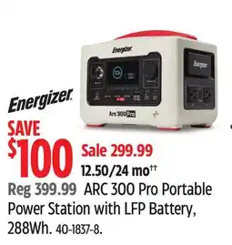Canadian Tire ARC 300 Pro Portable Power Station with LFP Battery, 288Wh offer