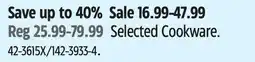 Canadian Tire Selected Cookware offer
