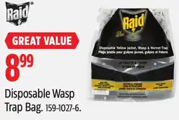 Canadian Tire Disposable Wasp Trap Bag offer