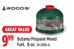 Canadian Tire WOODS Butane/Propane Mixed Fuel offer