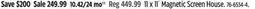 Canadian Tire 11´ Magnetic Screen House offer
