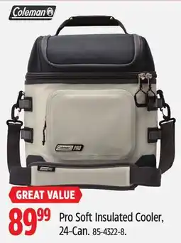 Canadian Tire Pro Soft Insulated Cooler, 24-Can offer