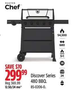 Canadian Tire MasterChef Discover Series 480 BBQ offer