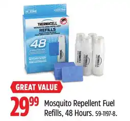 Canadian Tire Thermacell Mosquito Repellent Fuel Refills offer