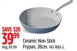 Canadian Tire The Rock Ceramic Non-Stick Frypan, 26cm offer