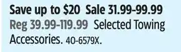 Canadian Tire Motomaster Selected Towing Accessories offer