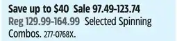 Canadian Tire 13 Fishing Selected Spinning Combos offer