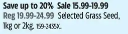 Canadian Tire Selected Grass Seed offer