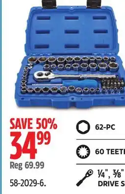 Canadian Tire Mastercraft General Use Socket Sets offer