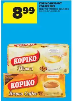 Real Canadian Superstore KOPIKO INSTANT COFFEE MIX, 825/900 G offer