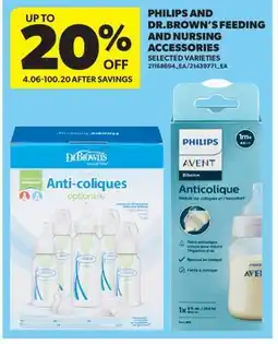 Real Canadian Superstore PHILIPS AND DR. BROWN'S FEEDING AND NURSING ACCESSORIES offer