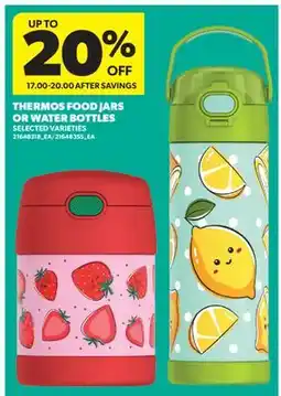 Real Canadian Superstore THERMOS FOOD JARS OR WATER BOTTLES offer