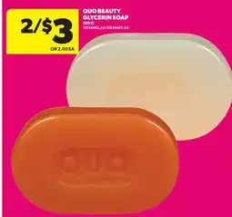 Real Canadian Superstore QUO BEAUTY GLYCERIN SOAP offer