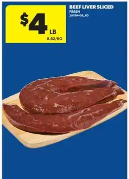 Real Canadian Superstore BEEF LIVER SLICED offer