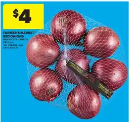 Real Canadian Superstore FARMER'S MARKET RED ONIONS, 3 LB offer