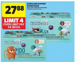 Real Canadian Superstore KIDDICARE DIAPERS ECONO PACK offer