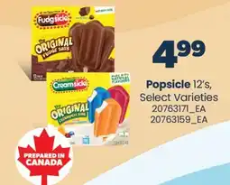 Real Canadian Superstore POPSICLE, 12'S offer