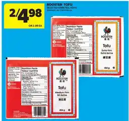 Real Canadian Superstore ROOSTER TOFU offer