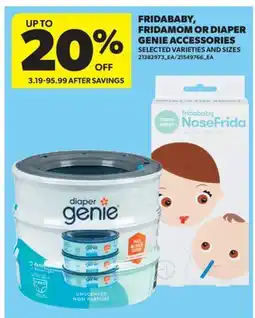 Real Canadian Superstore FRIDABABY, FRIDAMOM OR DIAPER GENIE ACCESSORIES offer