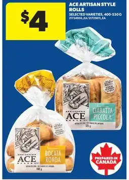 Real Canadian Superstore ACE ARTISAN STYLE ROLLS offer
