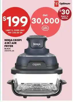 Real Canadian Superstore NINJA CRISPI 4 IN 1 AIR FRYER, BLACK offer