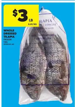Real Canadian Superstore WHOLE DRESSED TILAPIA offer