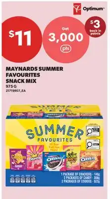 Real Canadian Superstore MAYNARDS SUMMER FAVOURITES SNACK MIX offer