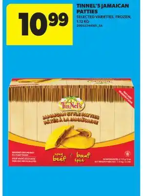 Real Canadian Superstore TINNEL'S JAMAICAN PATTIES offer