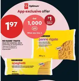 Real Canadian Superstore NO NAME PASTA offer