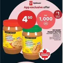 Real Canadian Superstore NO NAME PEANUT BUTTER offer