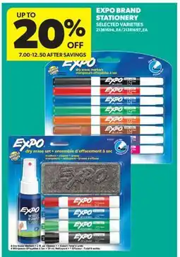 Real Canadian Superstore EXPO BRAND STATIONERY offer