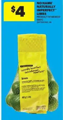 Real Canadian Superstore NO NAME NATURALLY IMPERFECT LIMES offer