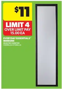 Real Canadian Superstore EVERYDAY ESSENTIALS MIRRORS offer